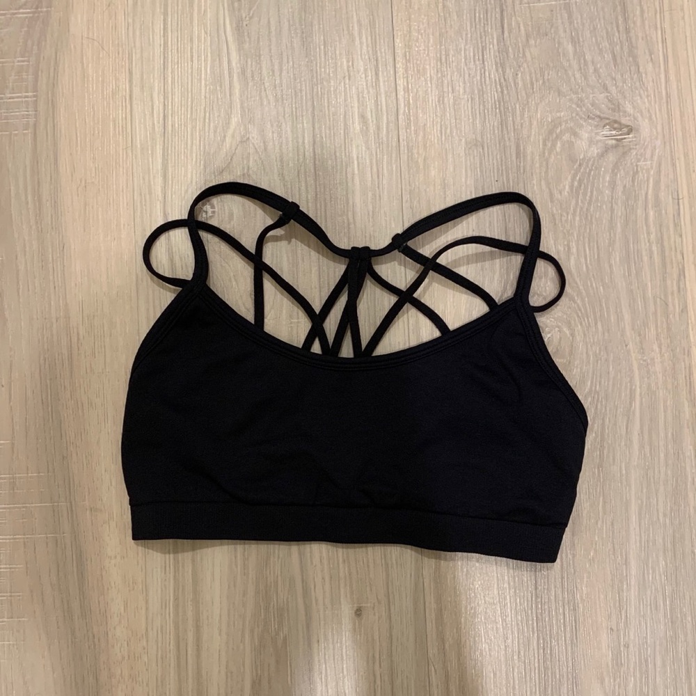 Fabletics Black Sports Bra